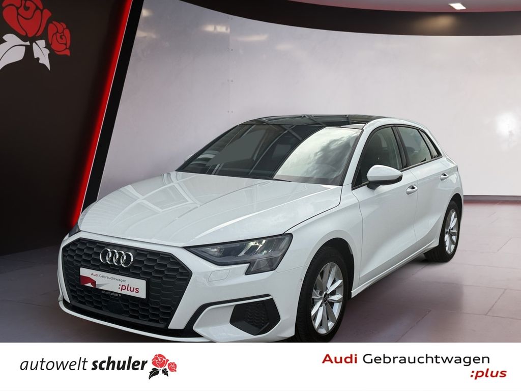 Audi A3 2023 г. Белый, пробег 44994 км