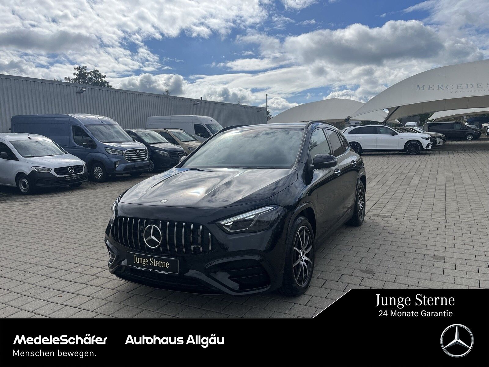 Mercedes-Benz GLA 35 AMG 2025 г. Чёрный, пробег 2823 км