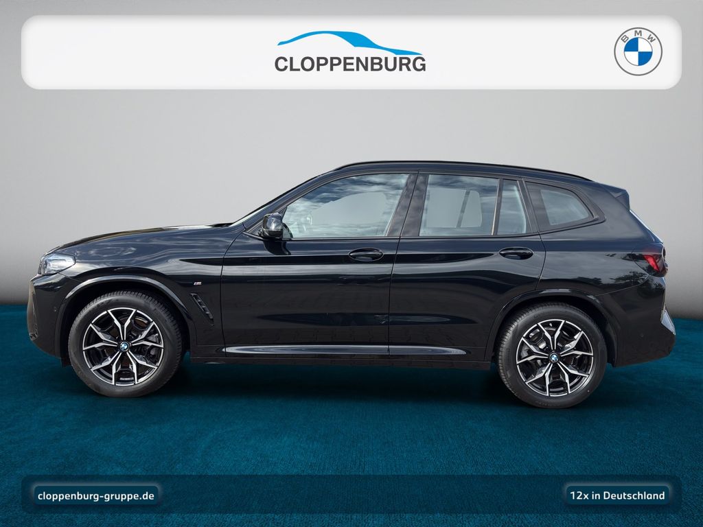 BMW X3 2023 г. Чёрный, пробег 23750 км