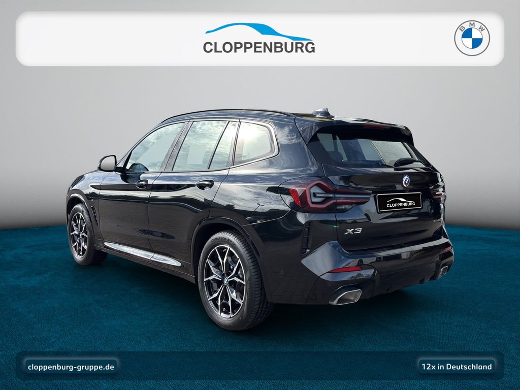 BMW X3 2023 г. Чёрный, пробег 23750 км