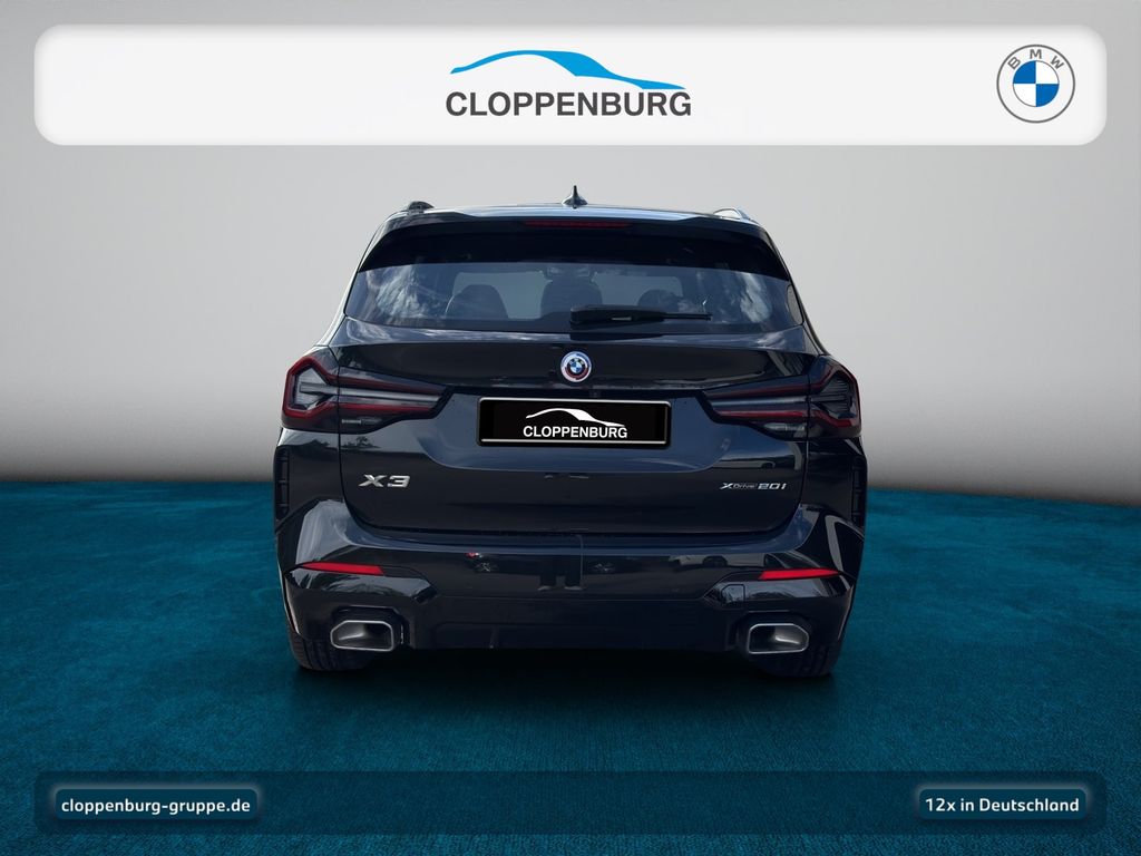 BMW X3 2023 г. Чёрный, пробег 23750 км