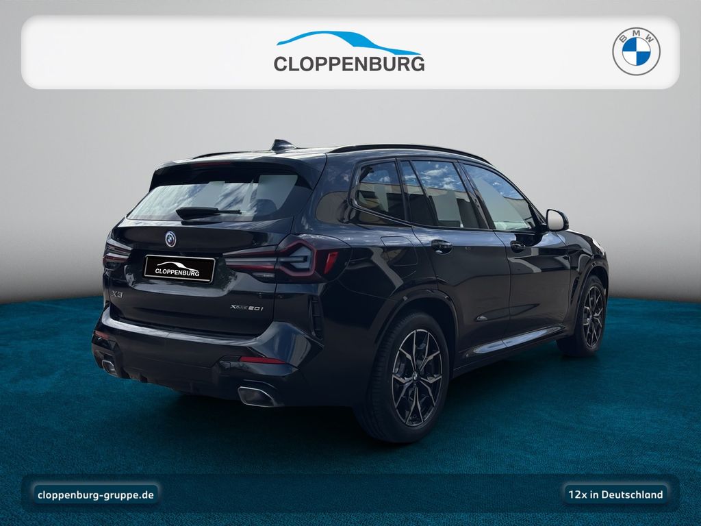 BMW X3 2023 г. Чёрный, пробег 23750 км