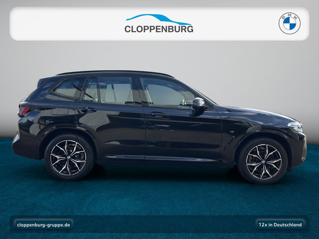 BMW X3 2023 г. Чёрный, пробег 23750 км