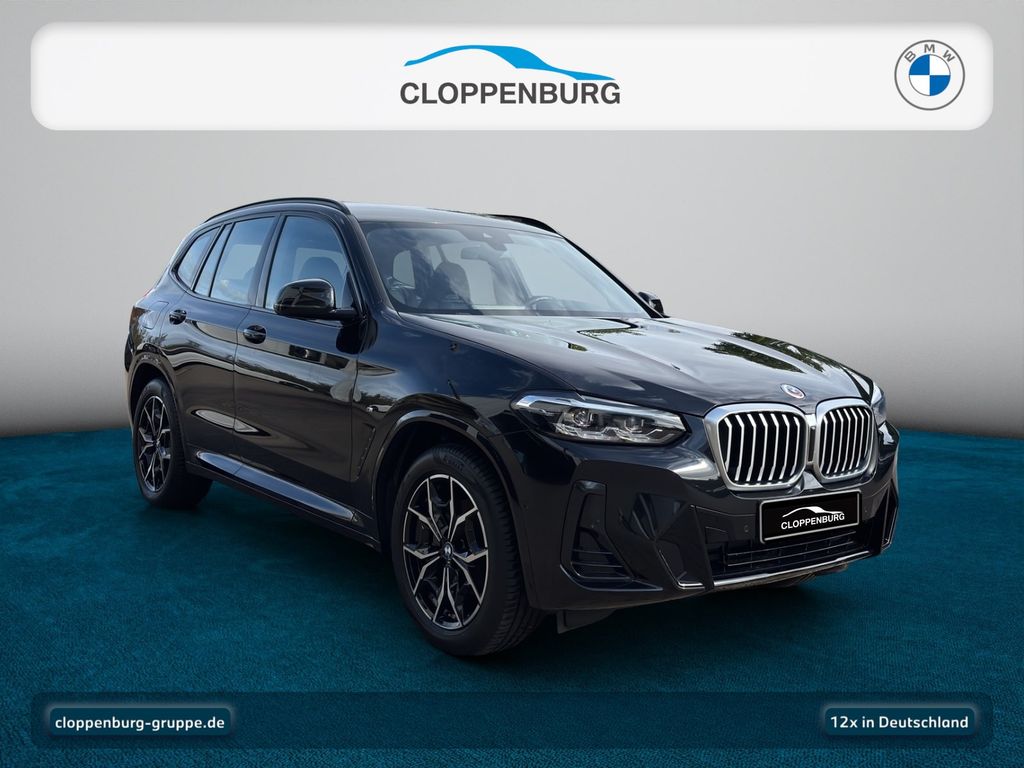 BMW X3 2023 г. Чёрный, пробег 23750 км