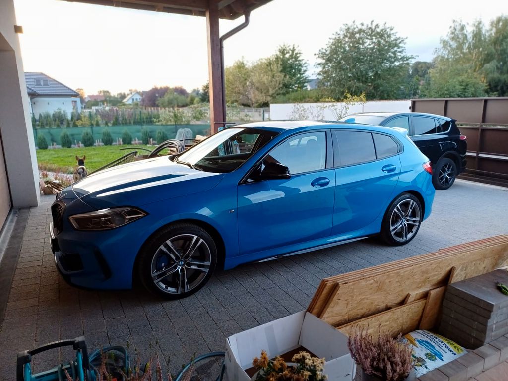 BMW 135 2021 г. Синий, пробег 52376 км