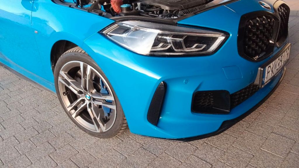 BMW 135 2021 г. Синий, пробег 52376 км