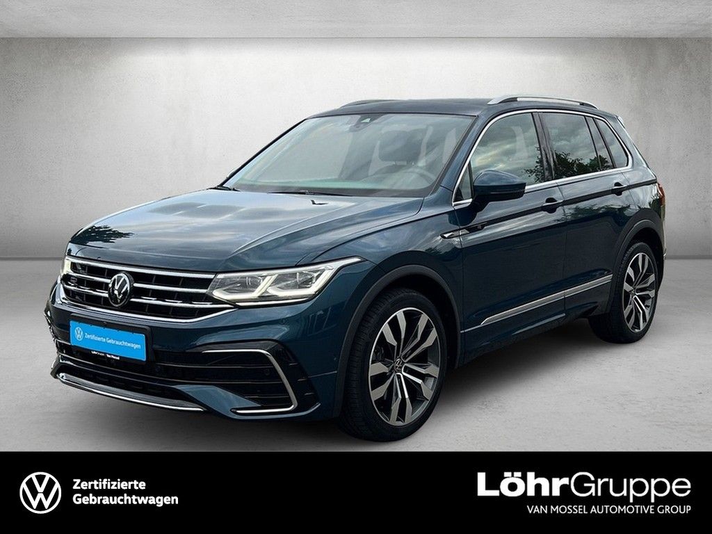 Volkswagen Tiguan 2023 г. Синий, пробег 23685 км