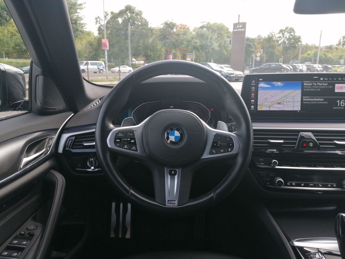 BMW 540 2022 г. Серый, пробег 44068 км