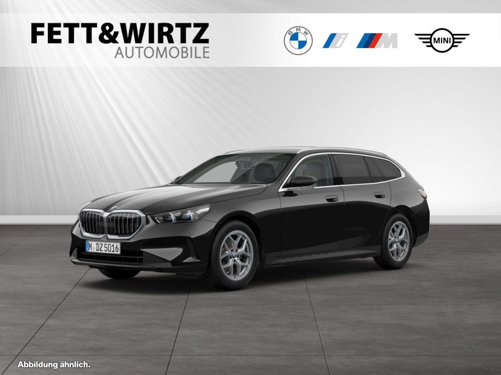 BMW 520 2025 г. Чёрный, пробег 22990 км