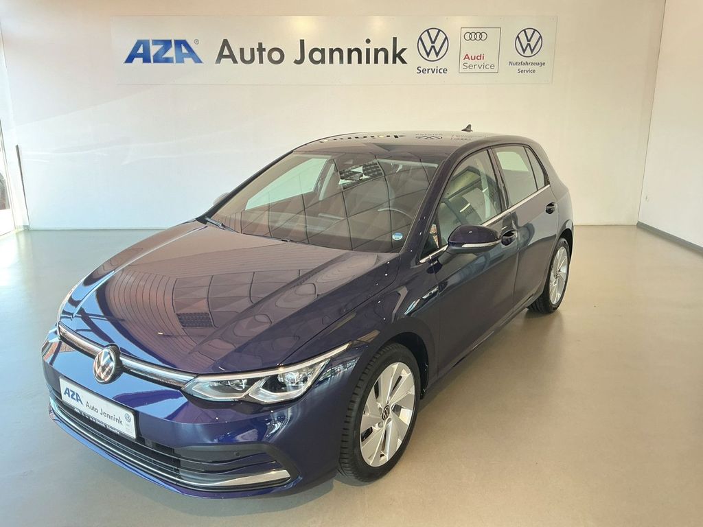 Volkswagen Golf 2022 г. Синий, пробег 21644 км