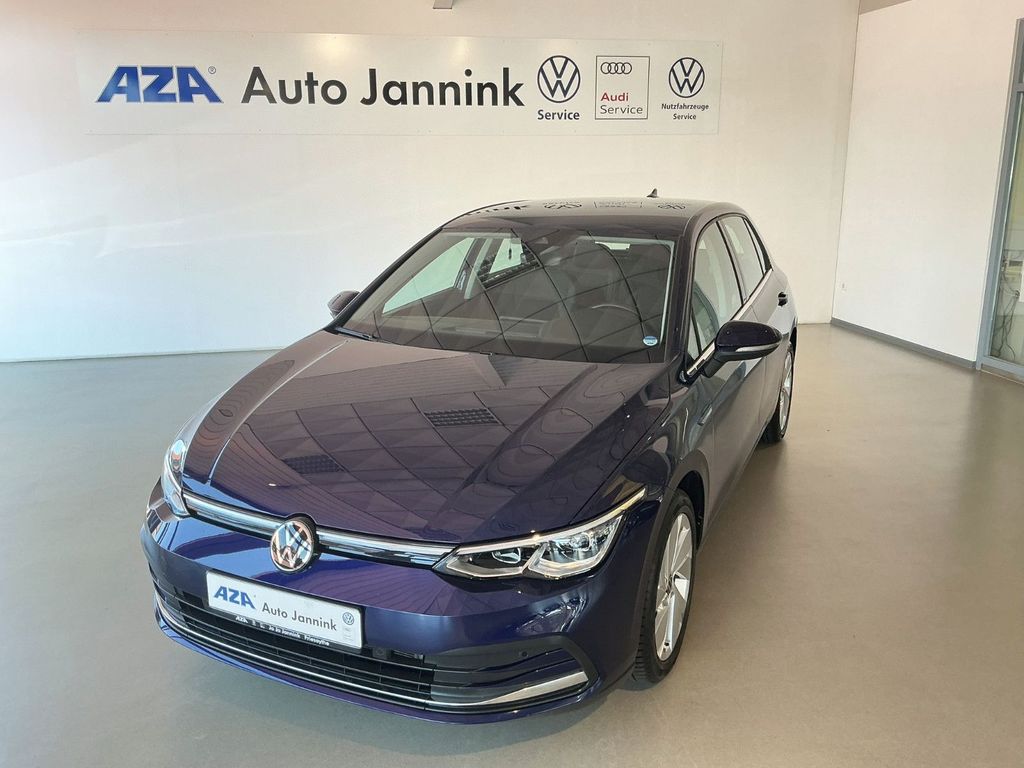 Volkswagen Golf 2022 г. Синий, пробег 21644 км