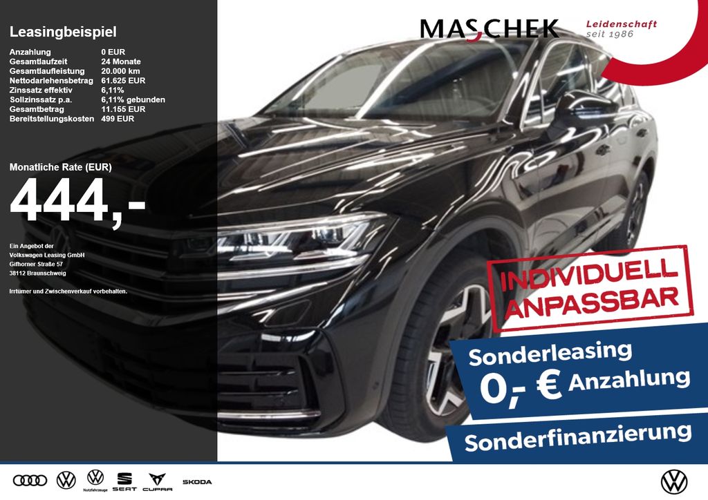 Volkswagen Touareg 2026 г. Чёрный, пробег 12700 км
