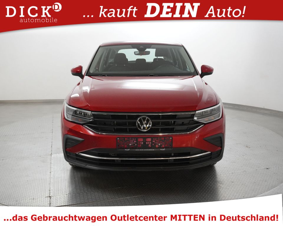Volkswagen Tiguan 2022 г. Красный, пробег 59369 км