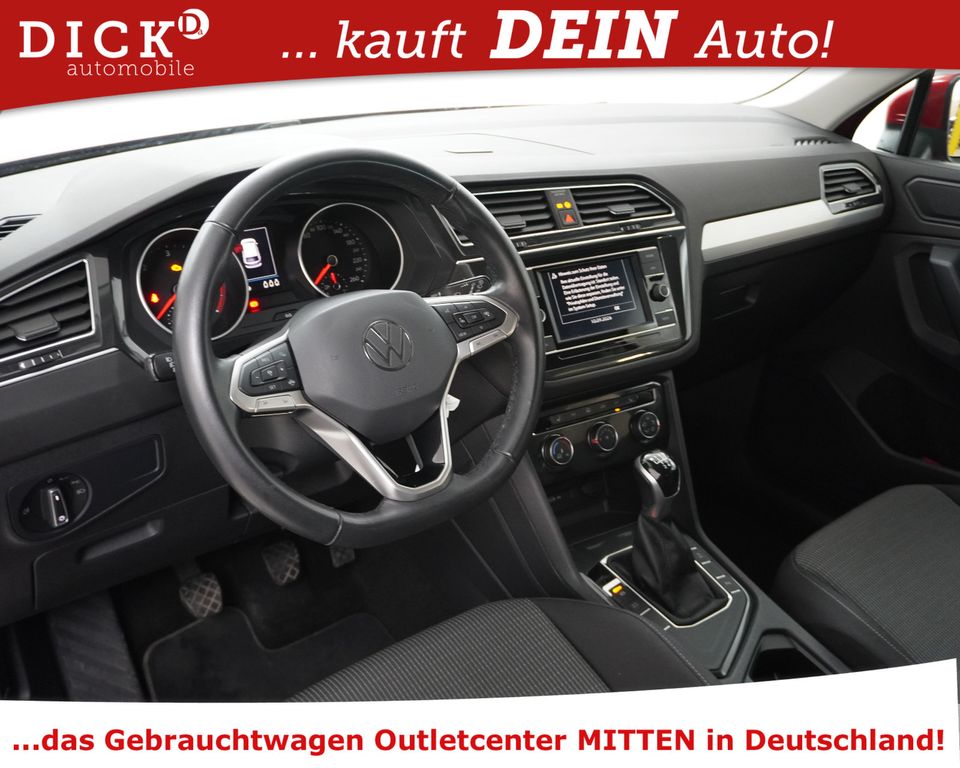 Volkswagen Tiguan 2022 г. Красный, пробег 59369 км