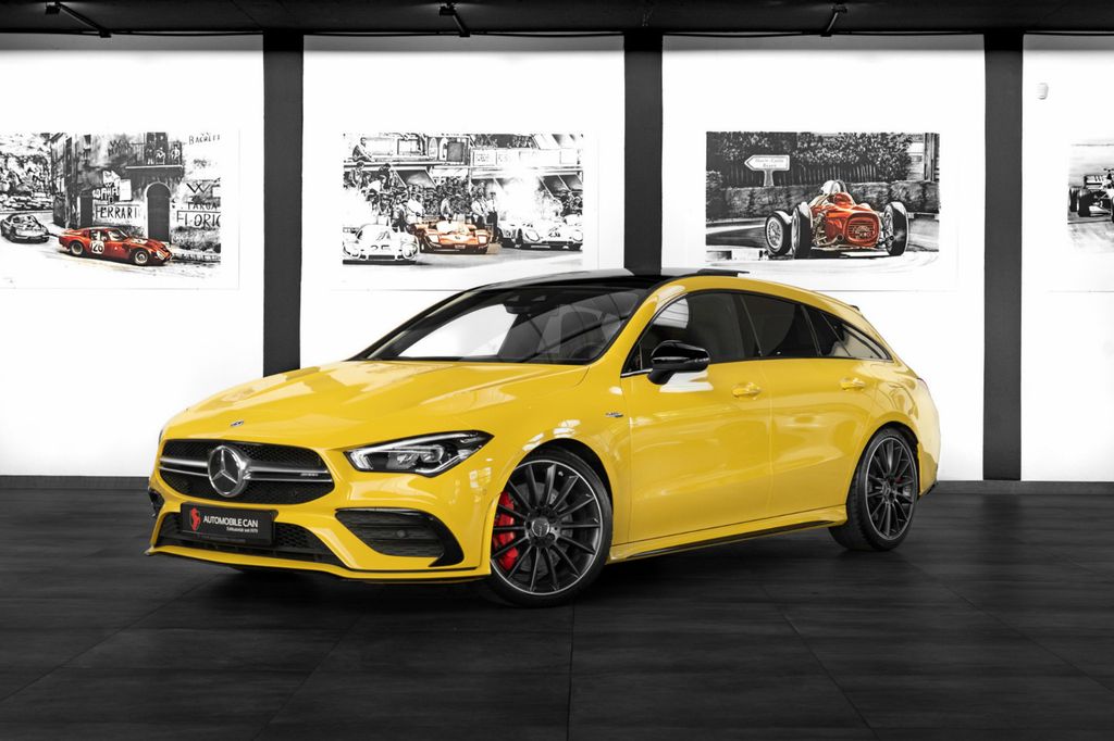 Mercedes-Benz CLA 35 AMG SHOOTING BRAKE 2021 г. Жёлтый, пробег 46700 км