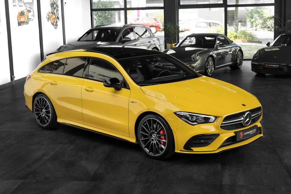 Mercedes-Benz CLA 35 AMG SHOOTING BRAKE 2021 г. Жёлтый, пробег 46700 км
