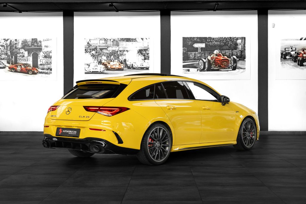 Mercedes-Benz CLA 35 AMG SHOOTING BRAKE 2021 г. Жёлтый, пробег 46700 км