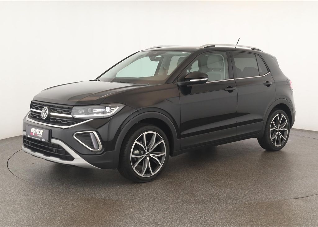 Volkswagen T-Cross 2025 г. Чёрный, пробег 40900 км