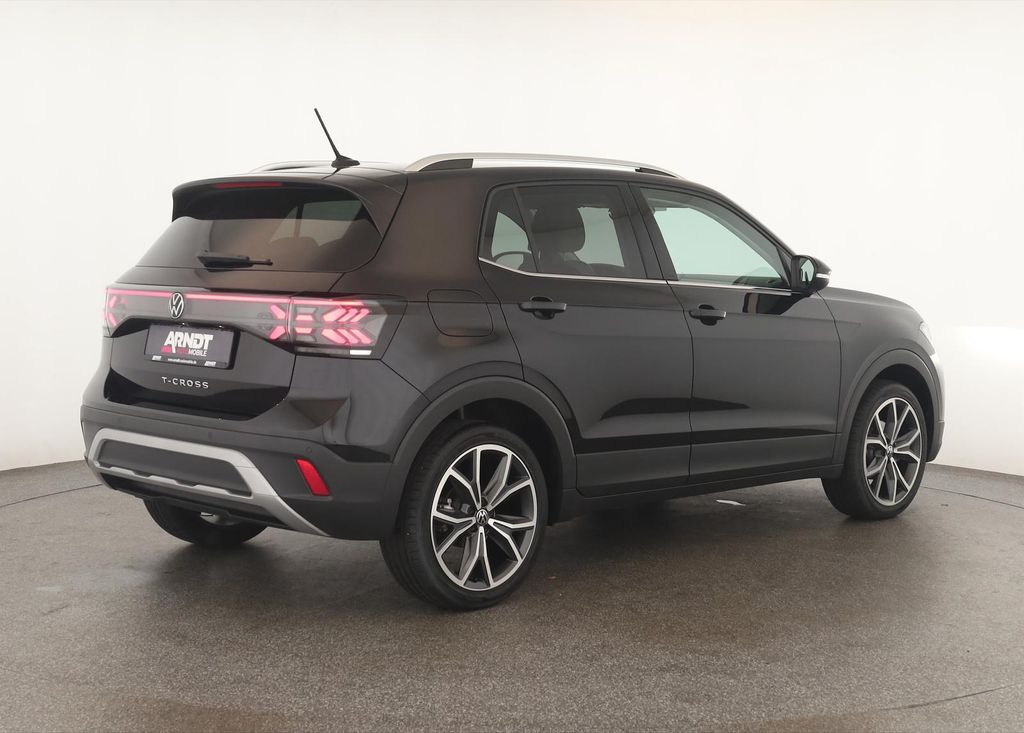 Volkswagen T-Cross 2025 г. Чёрный, пробег 40900 км