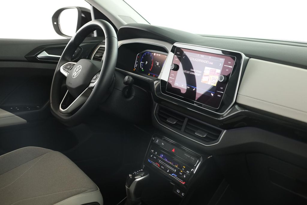 Volkswagen T-Cross 2025 г. Чёрный, пробег 40900 км