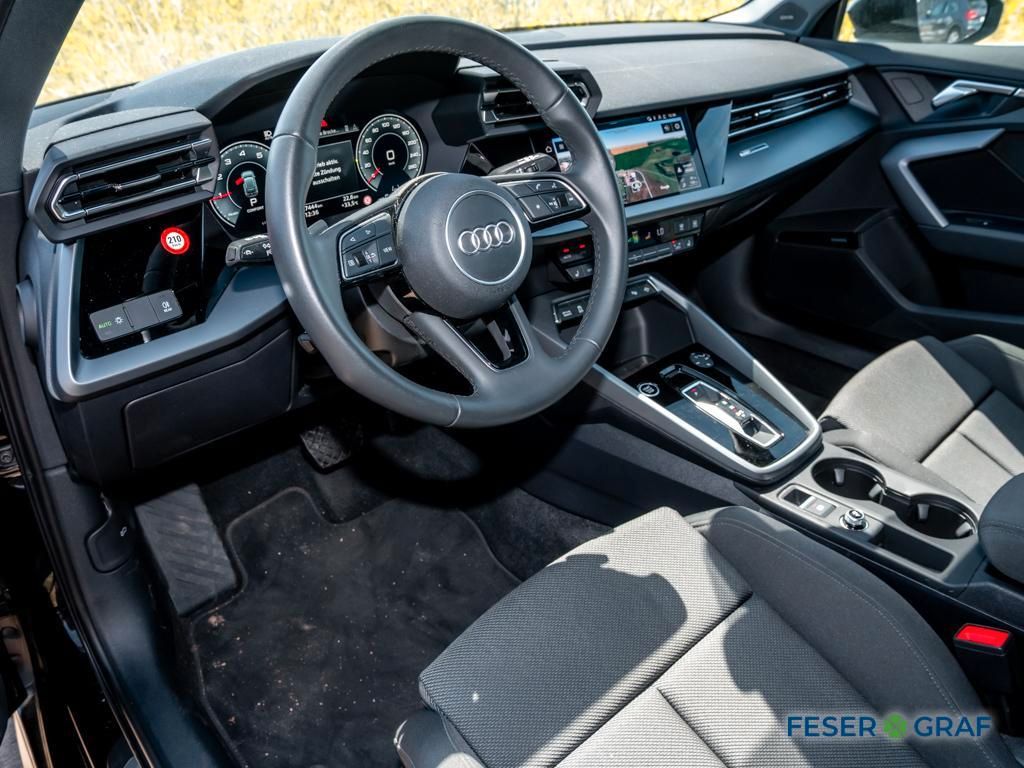 Audi A3 2025 г. Чёрный, пробег 27419 км