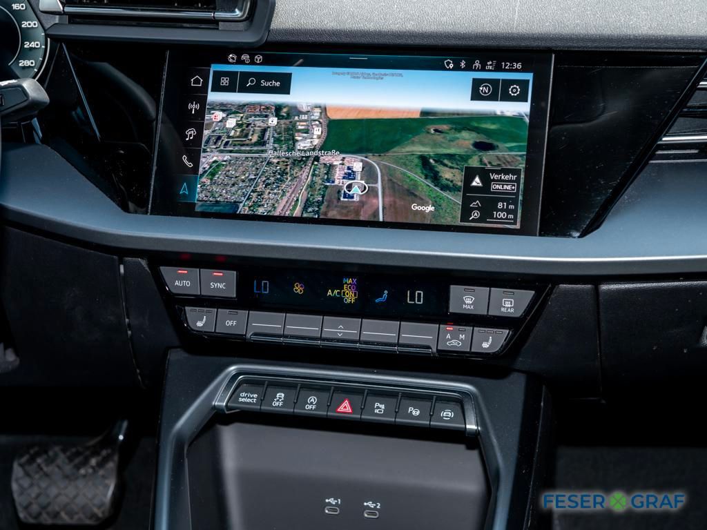 Audi A3 2025 г. Чёрный, пробег 27419 км