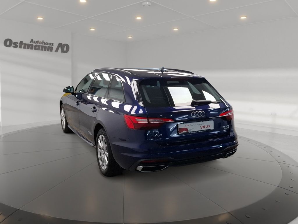 Audi A4 2022 г. Синий, пробег 54689 км
