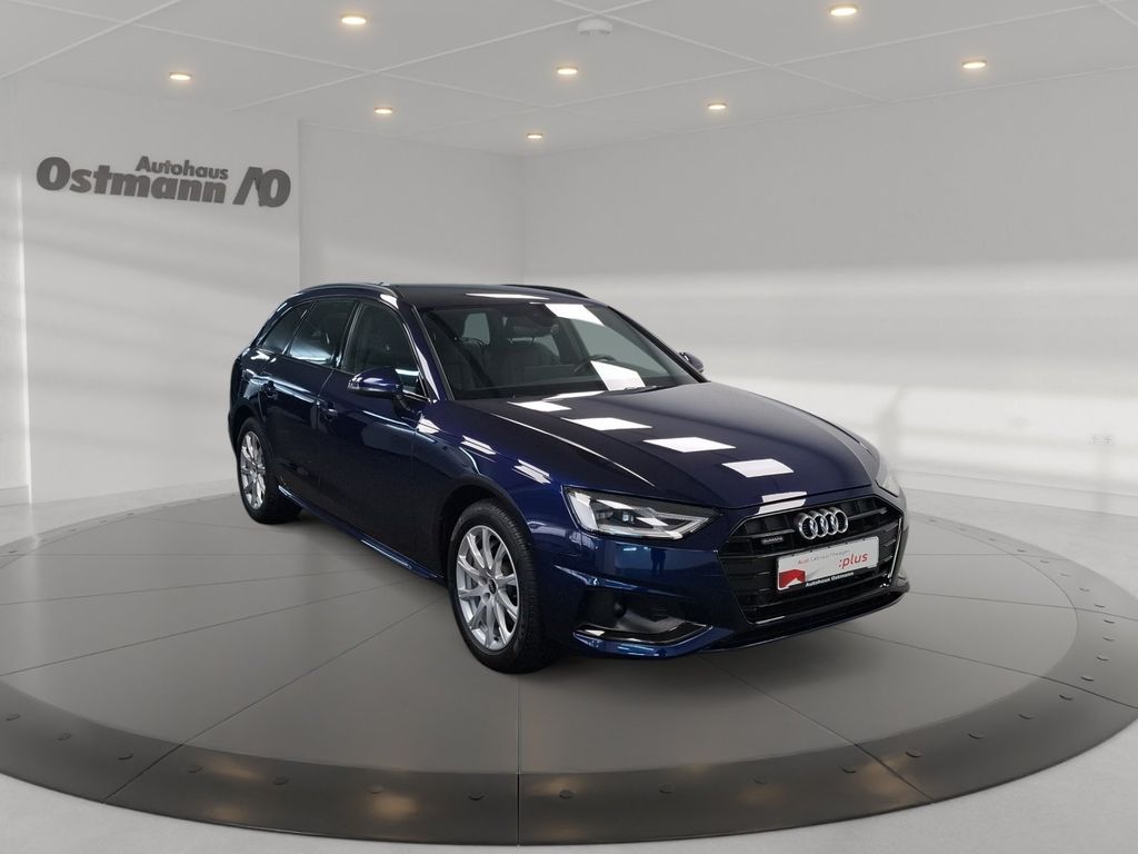 Audi A4 2022 г. Синий, пробег 54689 км