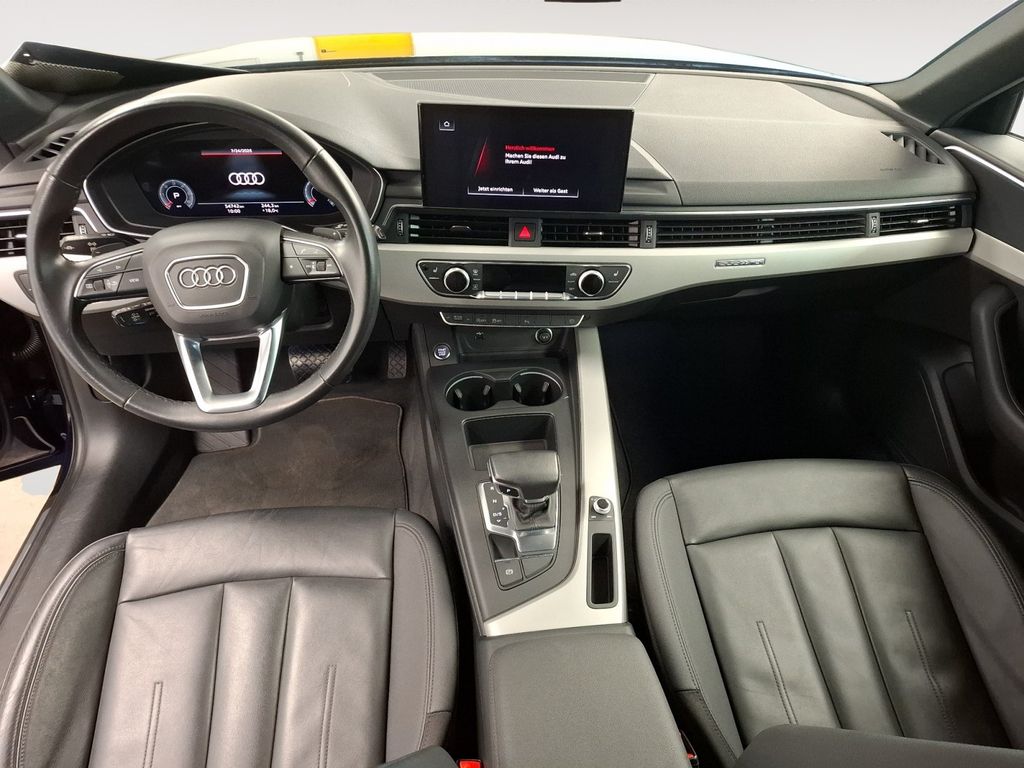 Audi A4 2022 г. Синий, пробег 54689 км