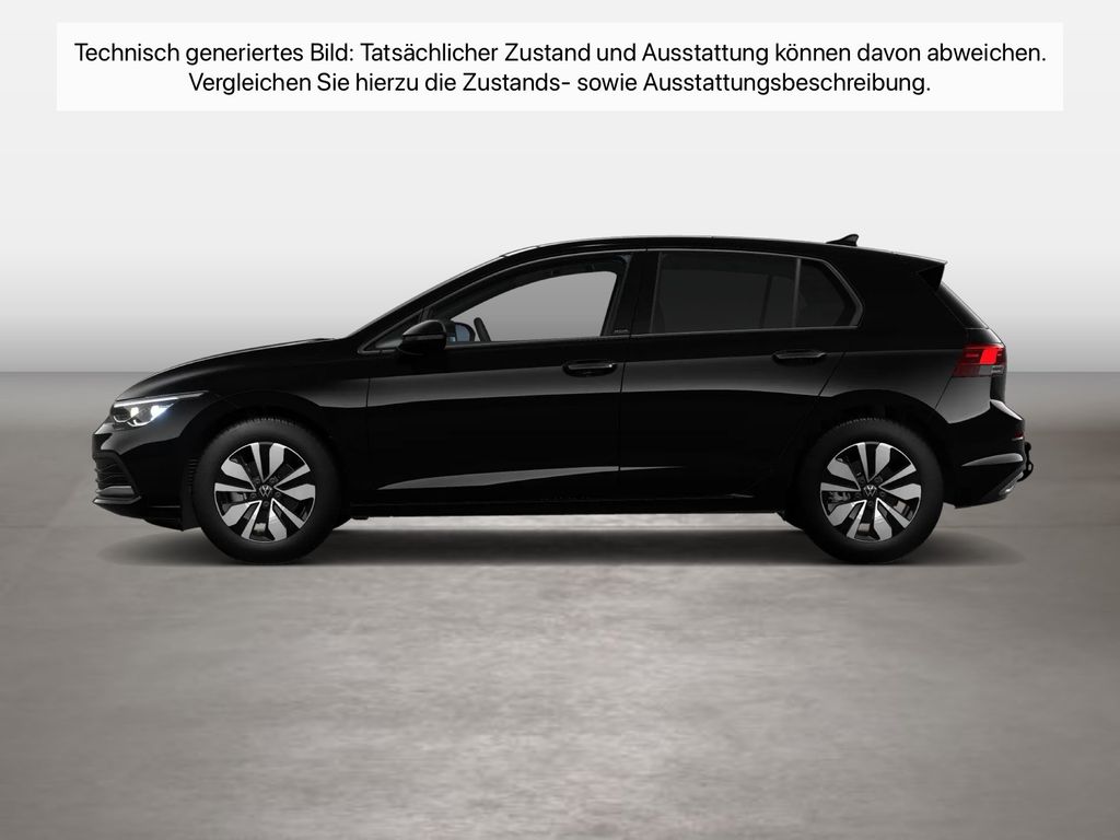Volkswagen Golf 2024 г. Чёрный, пробег 38075 км