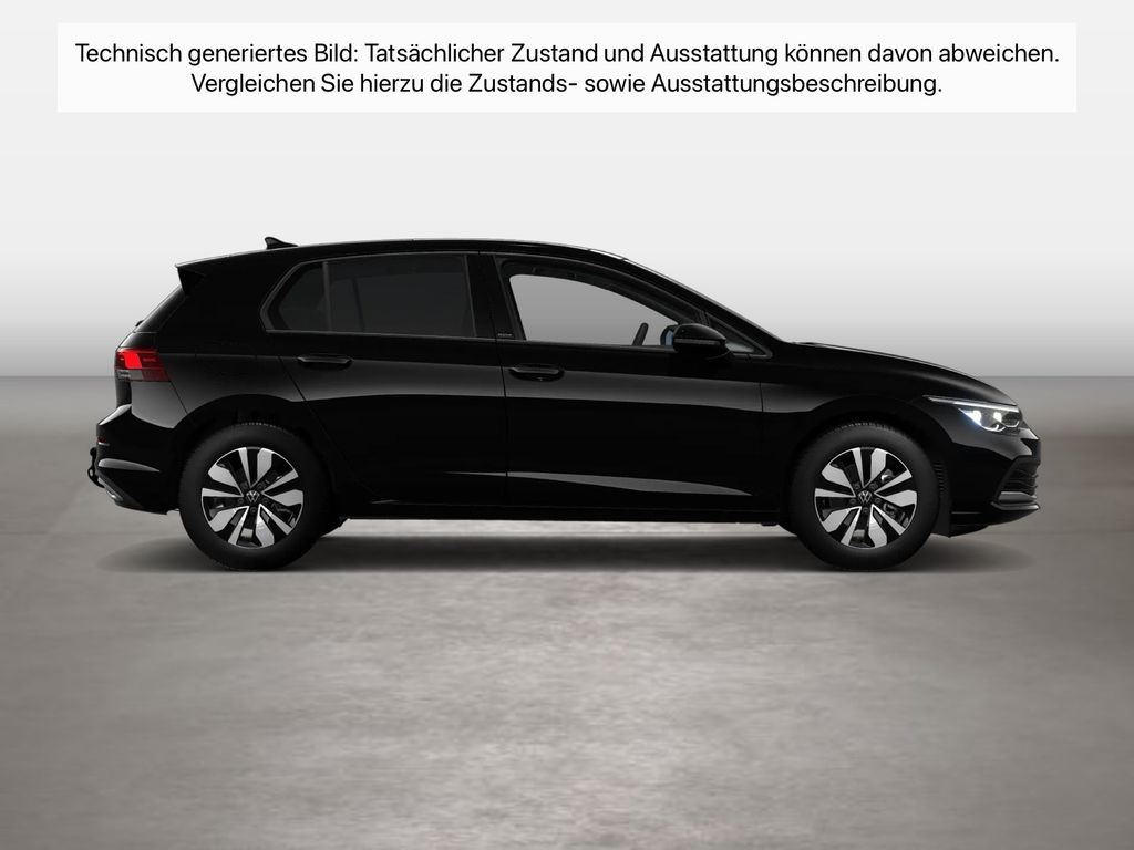 Volkswagen Golf 2024 г. Чёрный, пробег 38075 км