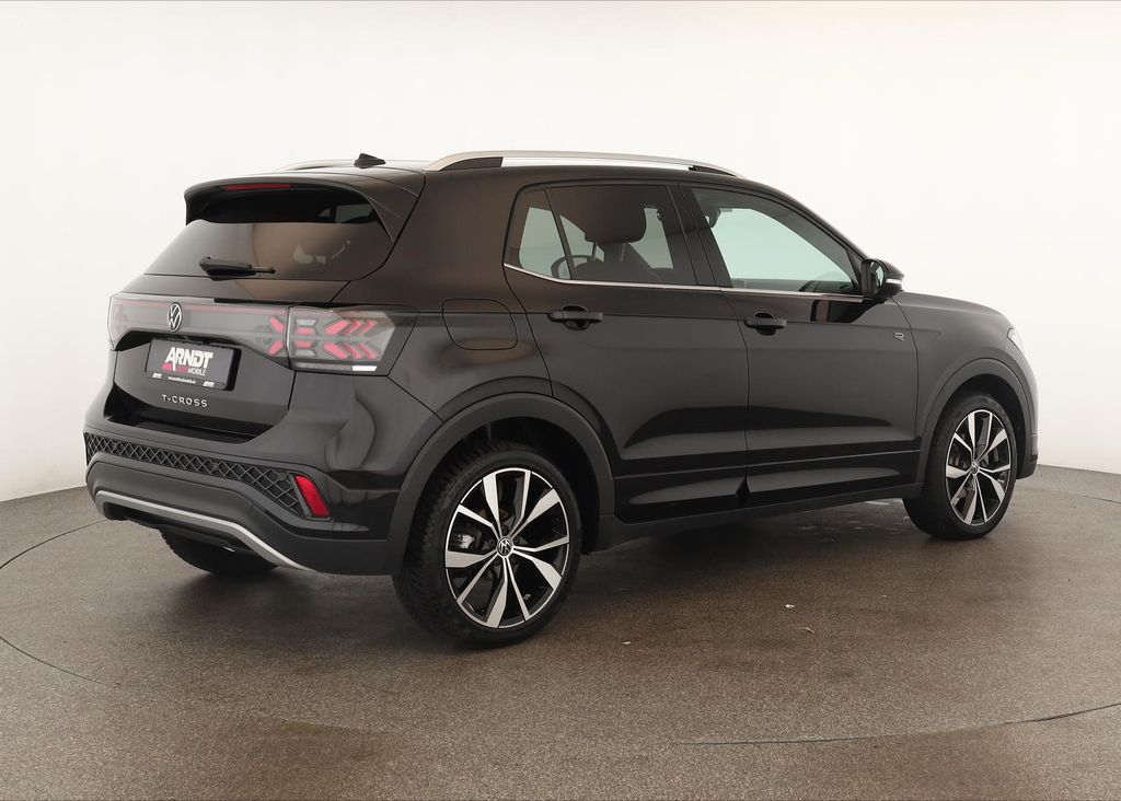 Volkswagen T-Cross 2024 г. Чёрный, пробег 37700 км