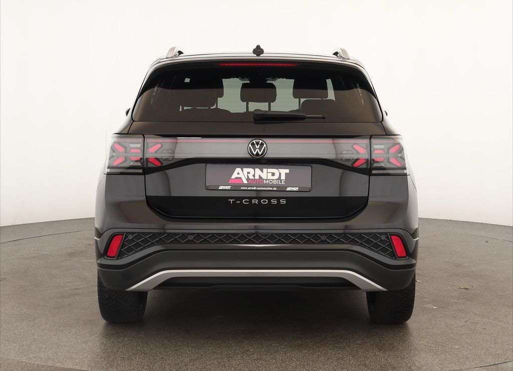 Volkswagen T-Cross 2024 г. Чёрный, пробег 37700 км