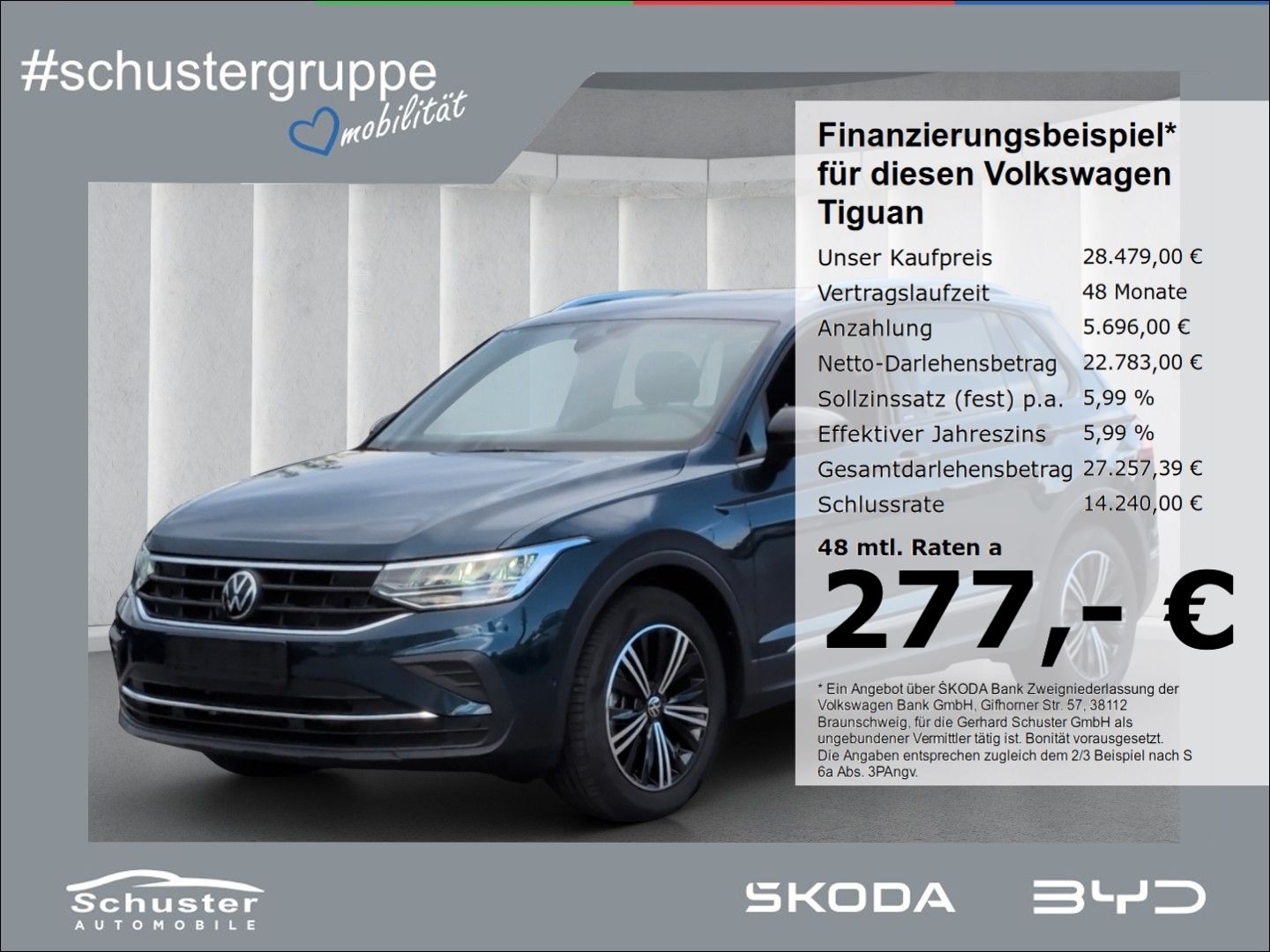 Volkswagen Tiguan 2022 г. Синий, пробег 31906 км