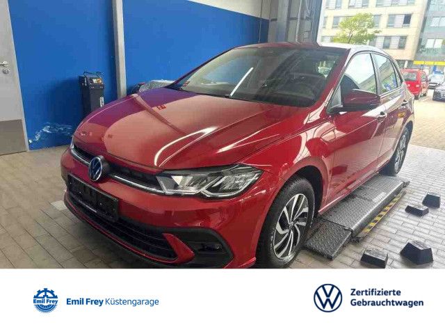 Volkswagen Polo 2022 г. Красный, пробег 43340 км