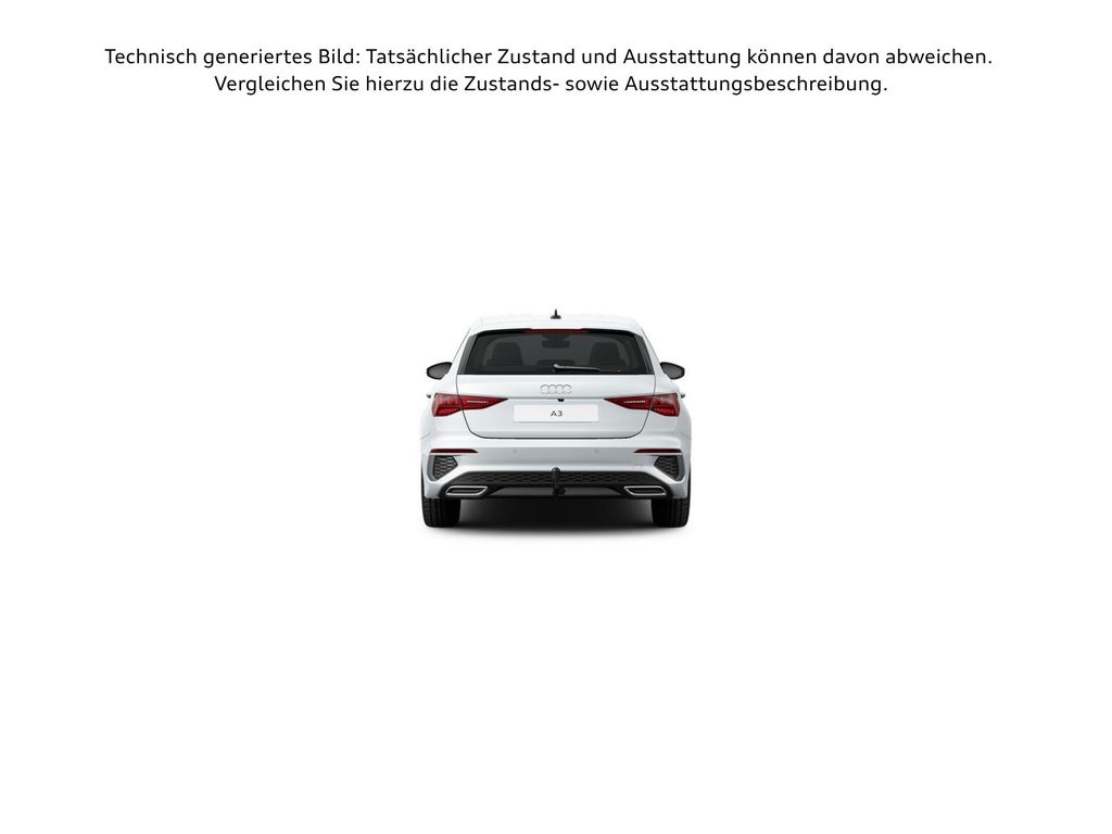 Audi A3 2023 г. Белый, пробег 41169 км