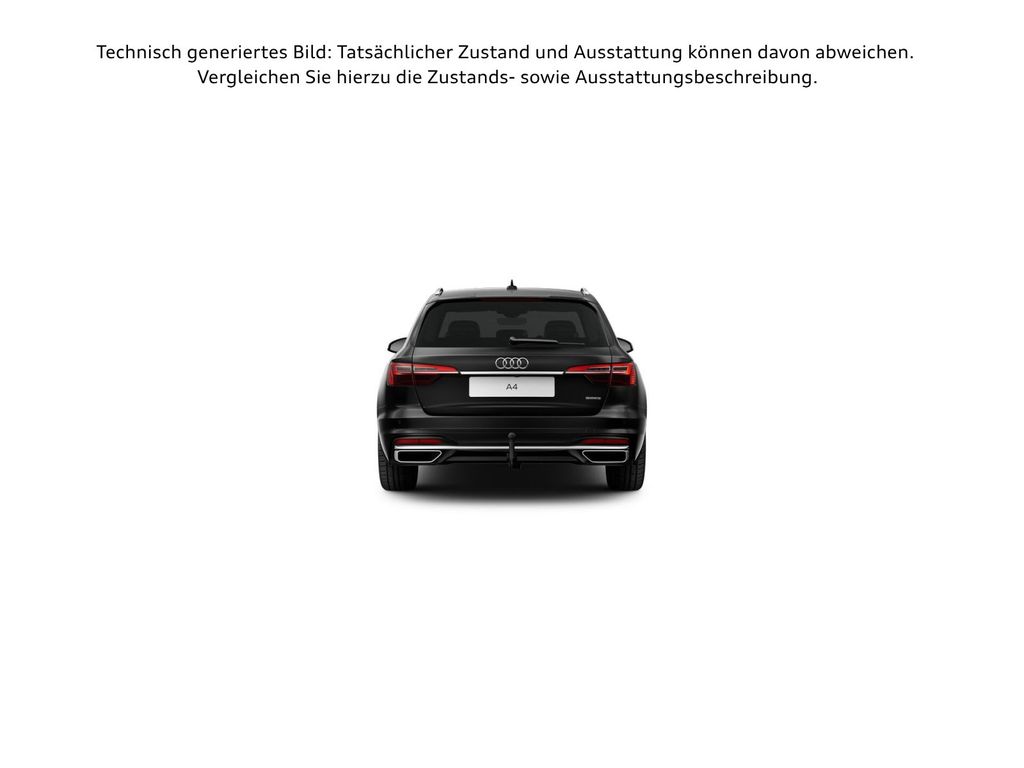 Audi A4 2023 г. Чёрный, пробег 44748 км