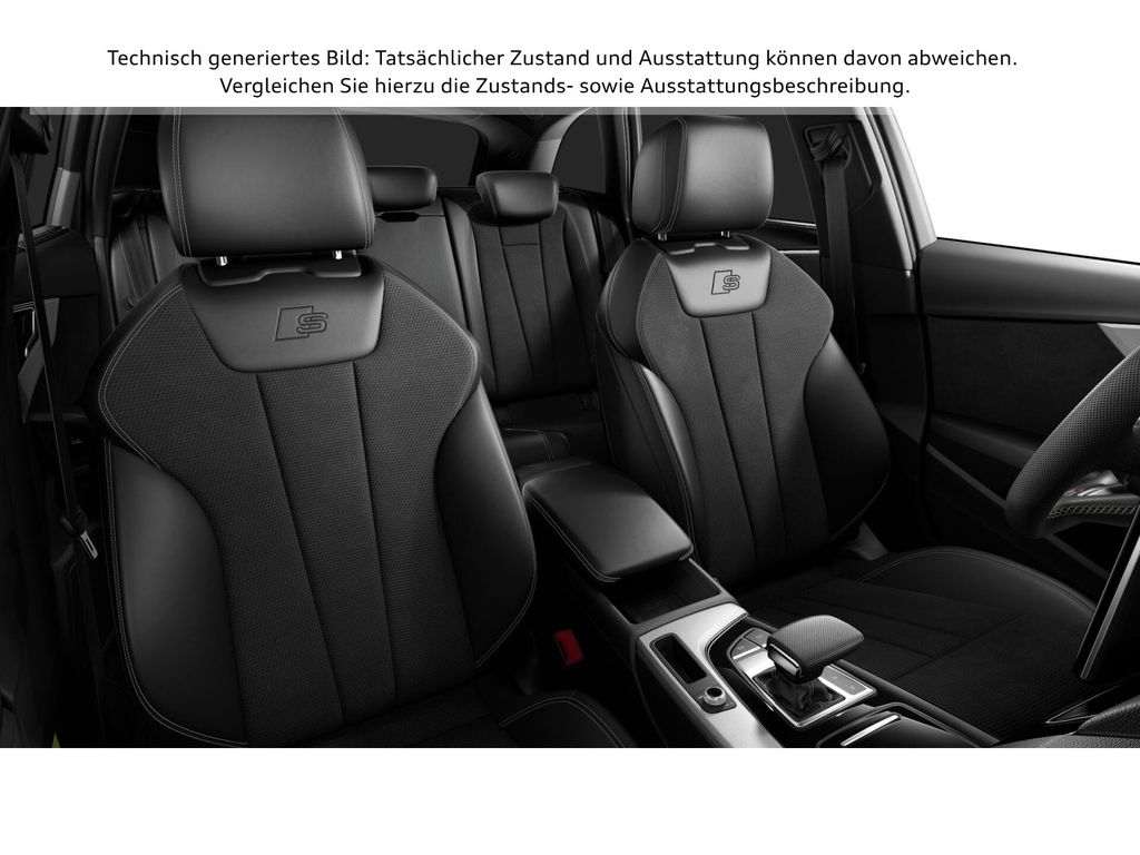 Audi A4 2023 г. Чёрный, пробег 44748 км