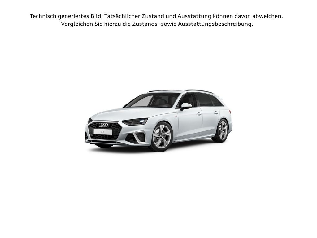 Audi A4 2023 г. Белый, пробег 38030 км