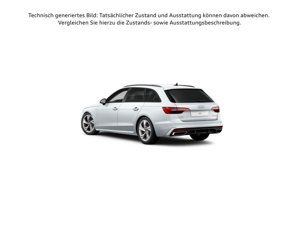 Audi A4 2023 г. Белый, пробег 38030 км