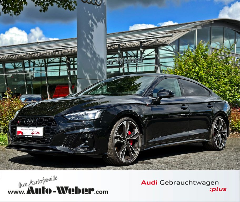 Audi S5 2024 г. Чёрный, пробег 20990 км