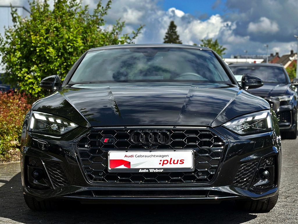 Audi S5 2024 г. Чёрный, пробег 20990 км