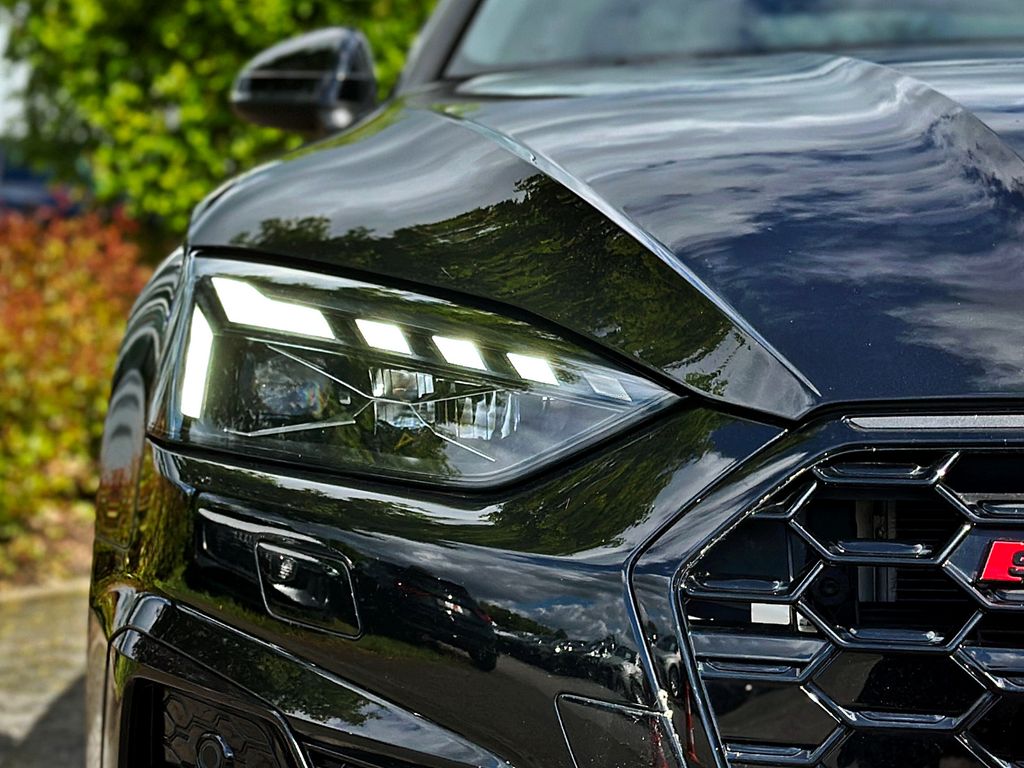 Audi S5 2024 г. Чёрный, пробег 20990 км