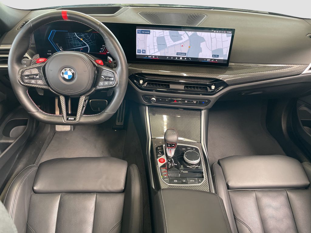 BMW M4 2024 г. Чёрный, пробег 35902 км