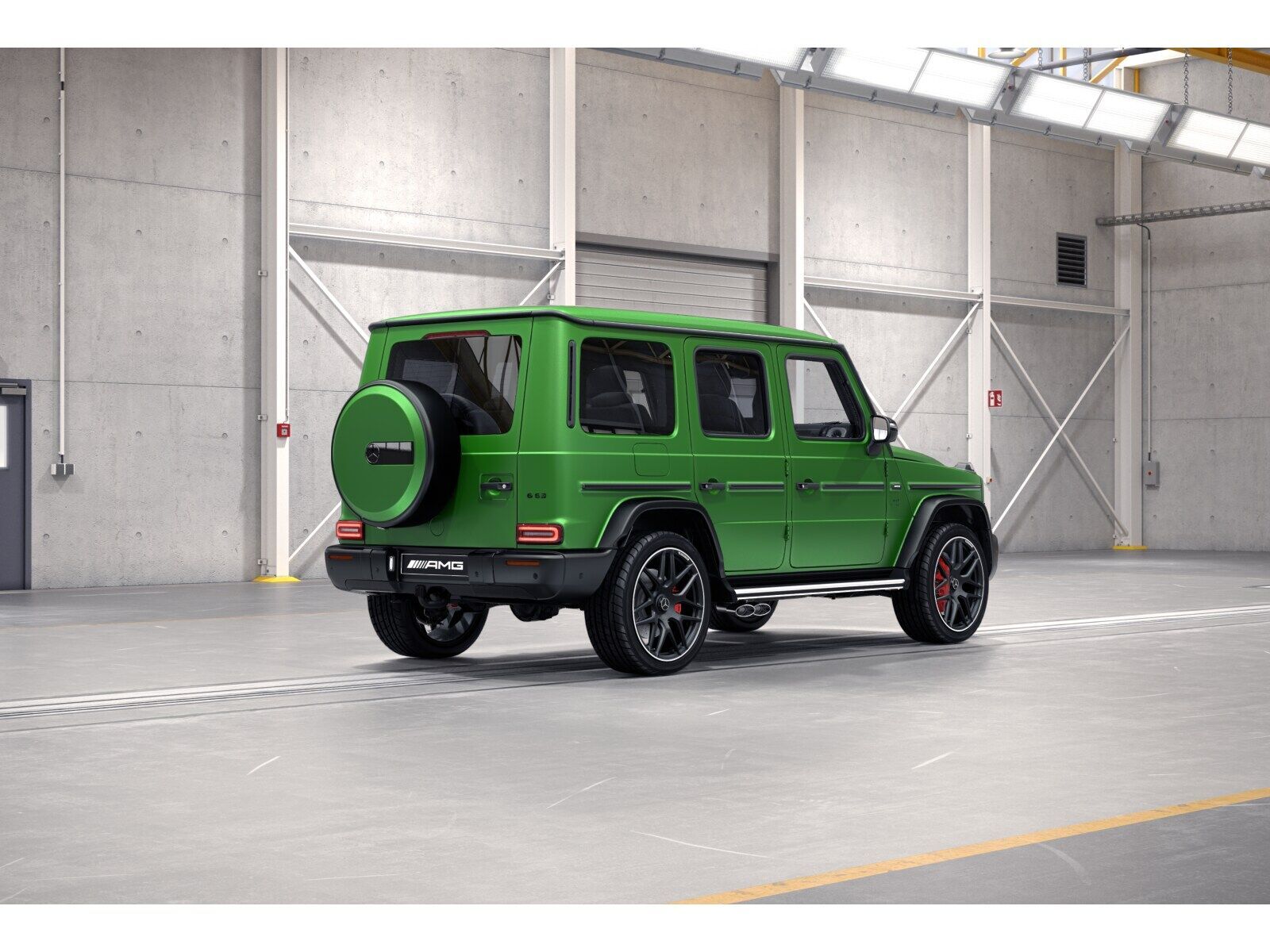 Mercedes-Benz G 63 AMG 2023 г. Зелёный, пробег 25000 км