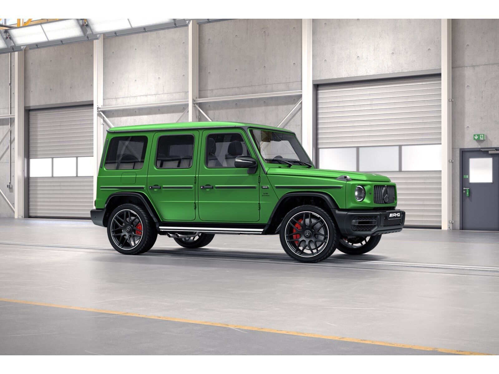 Mercedes-Benz G 63 AMG 2023 г. Зелёный, пробег 25000 км