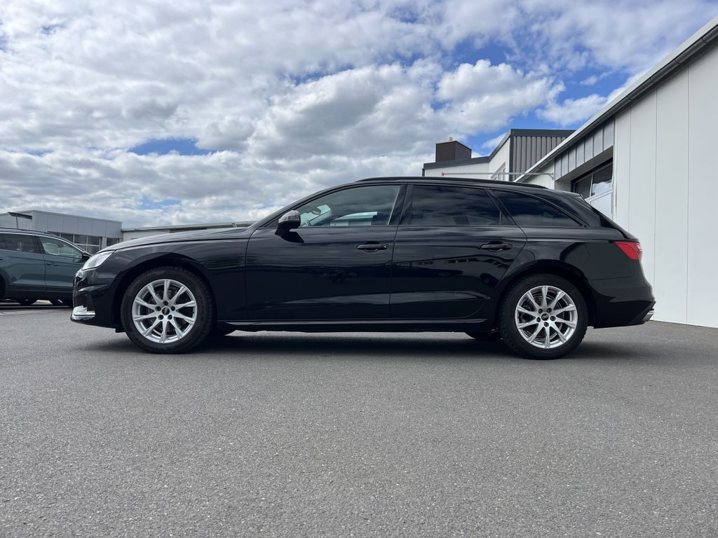 Audi A4 2023 г. Чёрный, пробег 46314 км