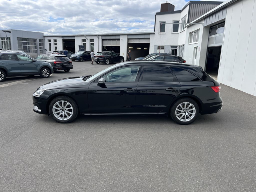 Audi A4 2023 г. Чёрный, пробег 46314 км