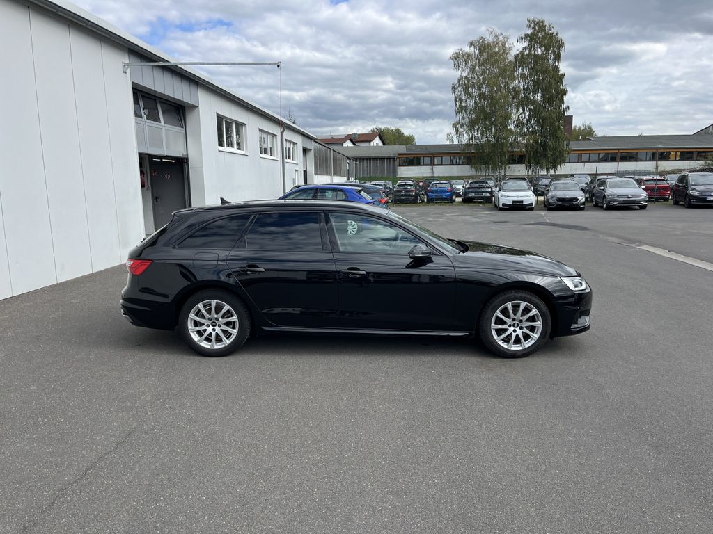 Audi A4 2023 г. Чёрный, пробег 46314 км