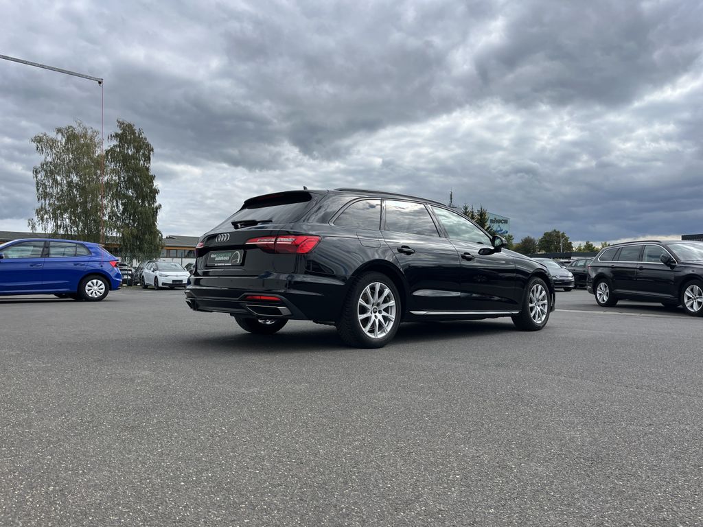 Audi A4 2023 г. Чёрный, пробег 46314 км